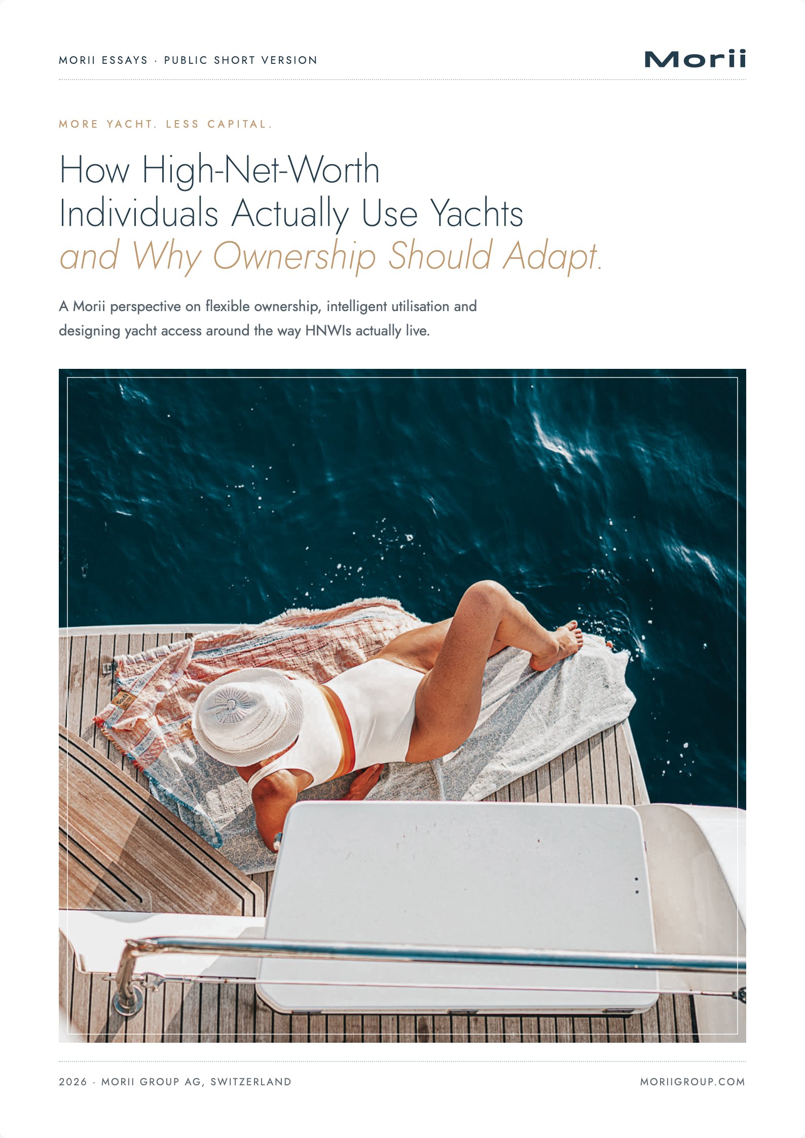 How HNWIs Actually Use Yachts, page 1