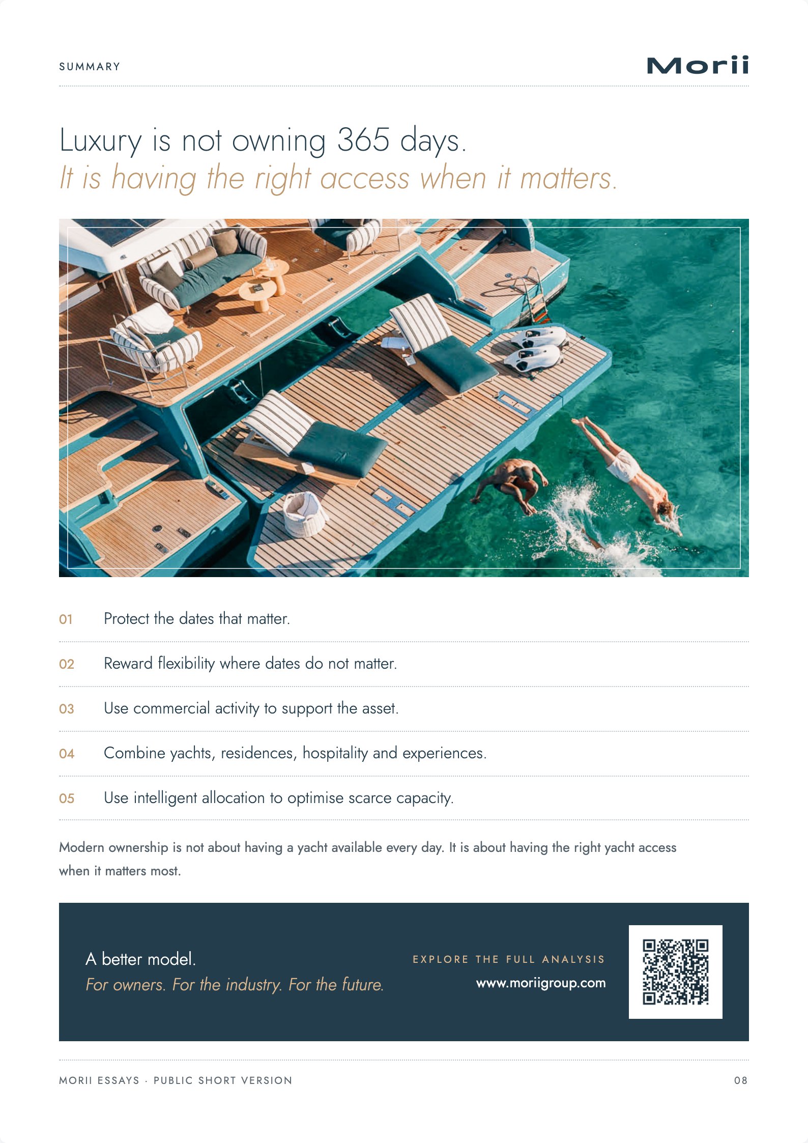 How HNWIs Actually Use Yachts, page 8