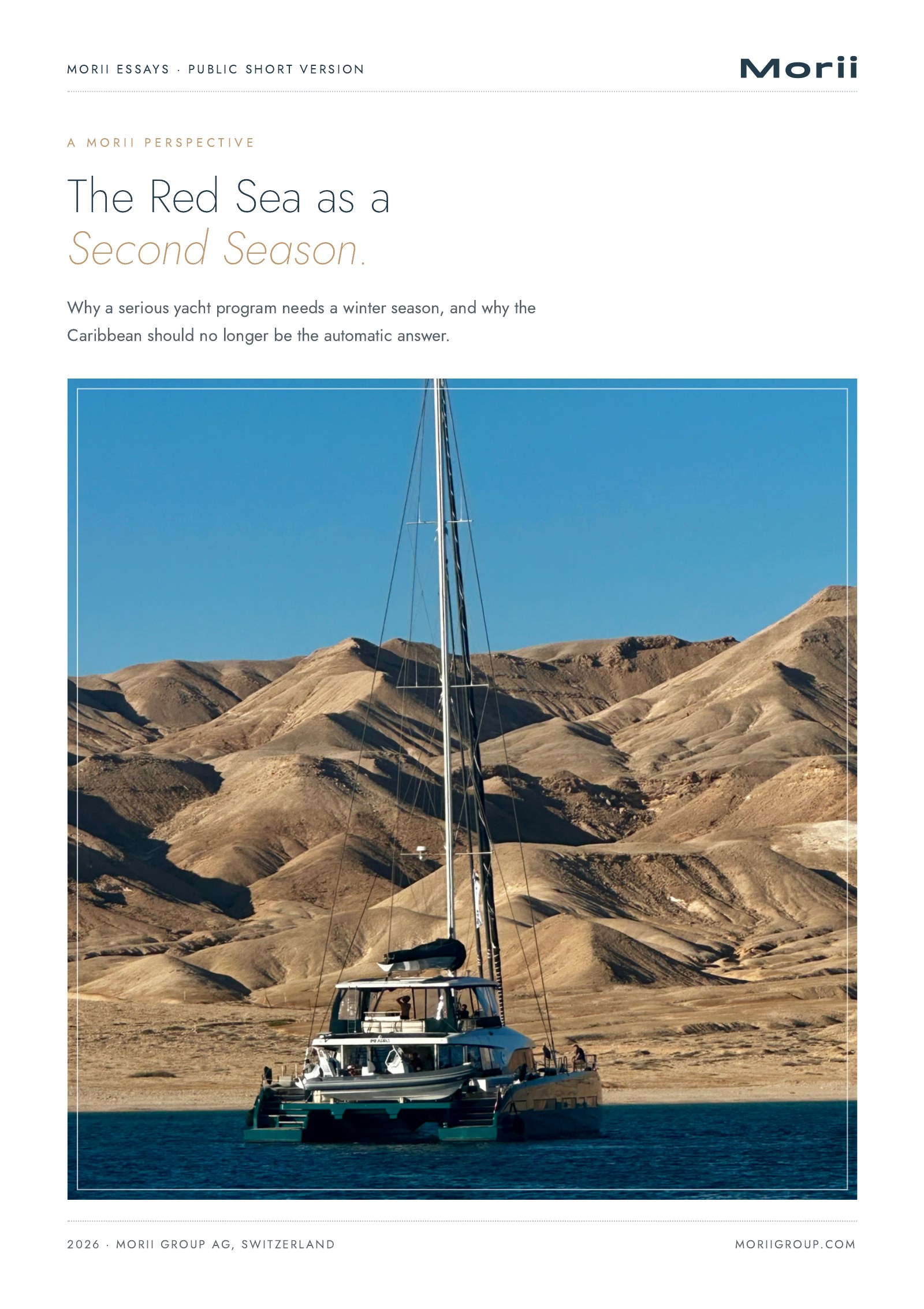 The Red Sea as a Second Season, page 1