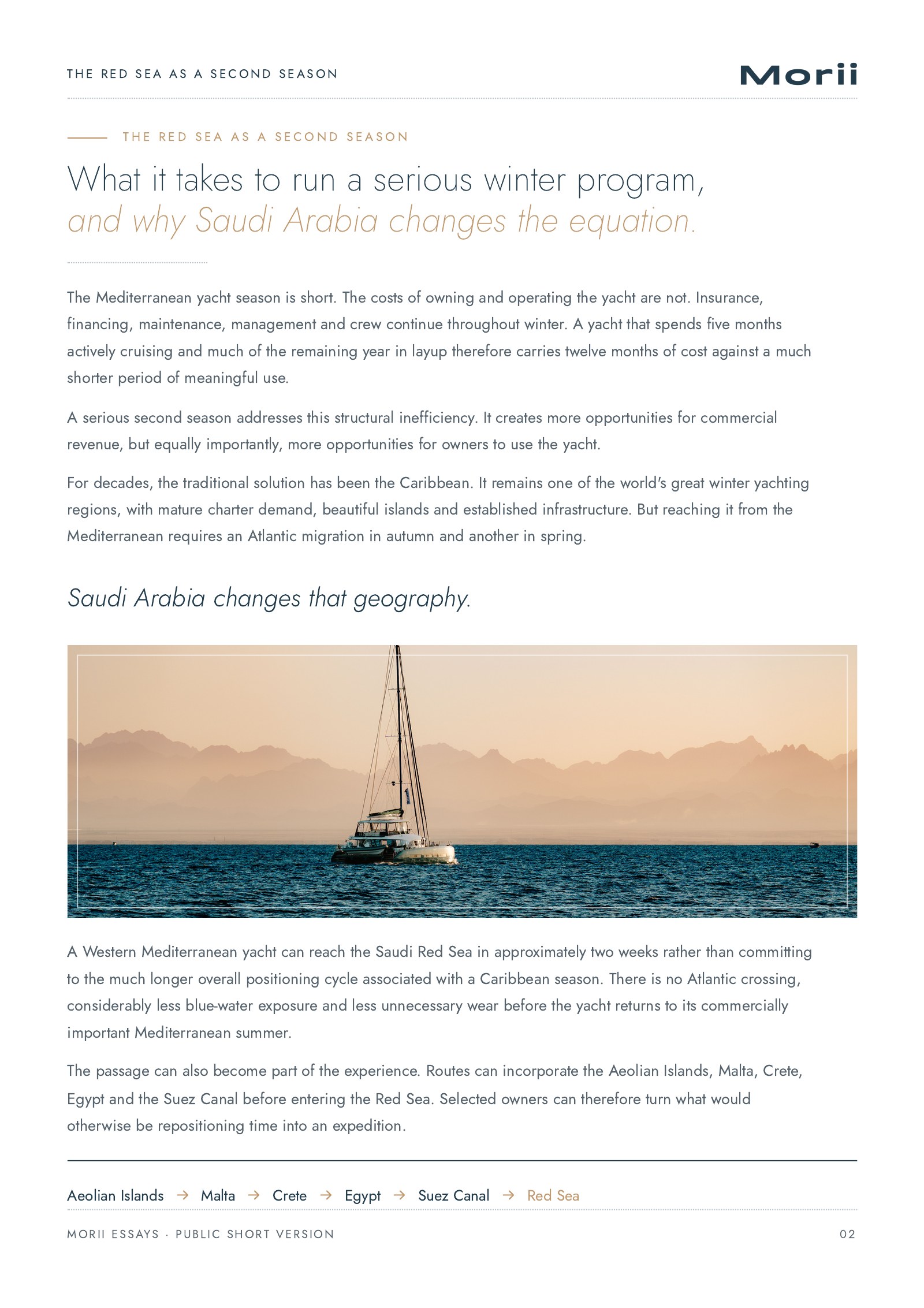 The Red Sea as a Second Season, page 2