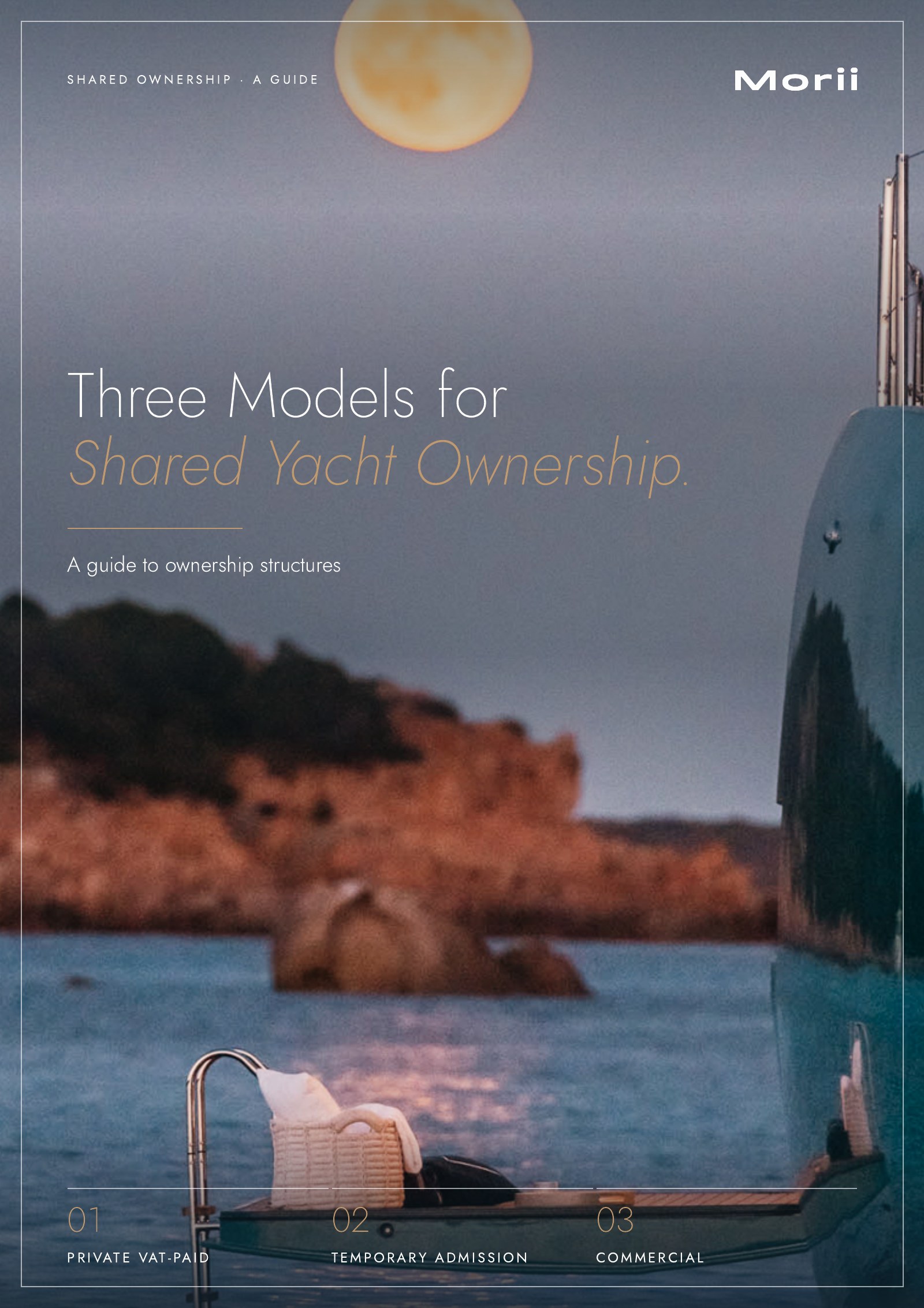 Three Models for Shared Yacht Ownership, page 1