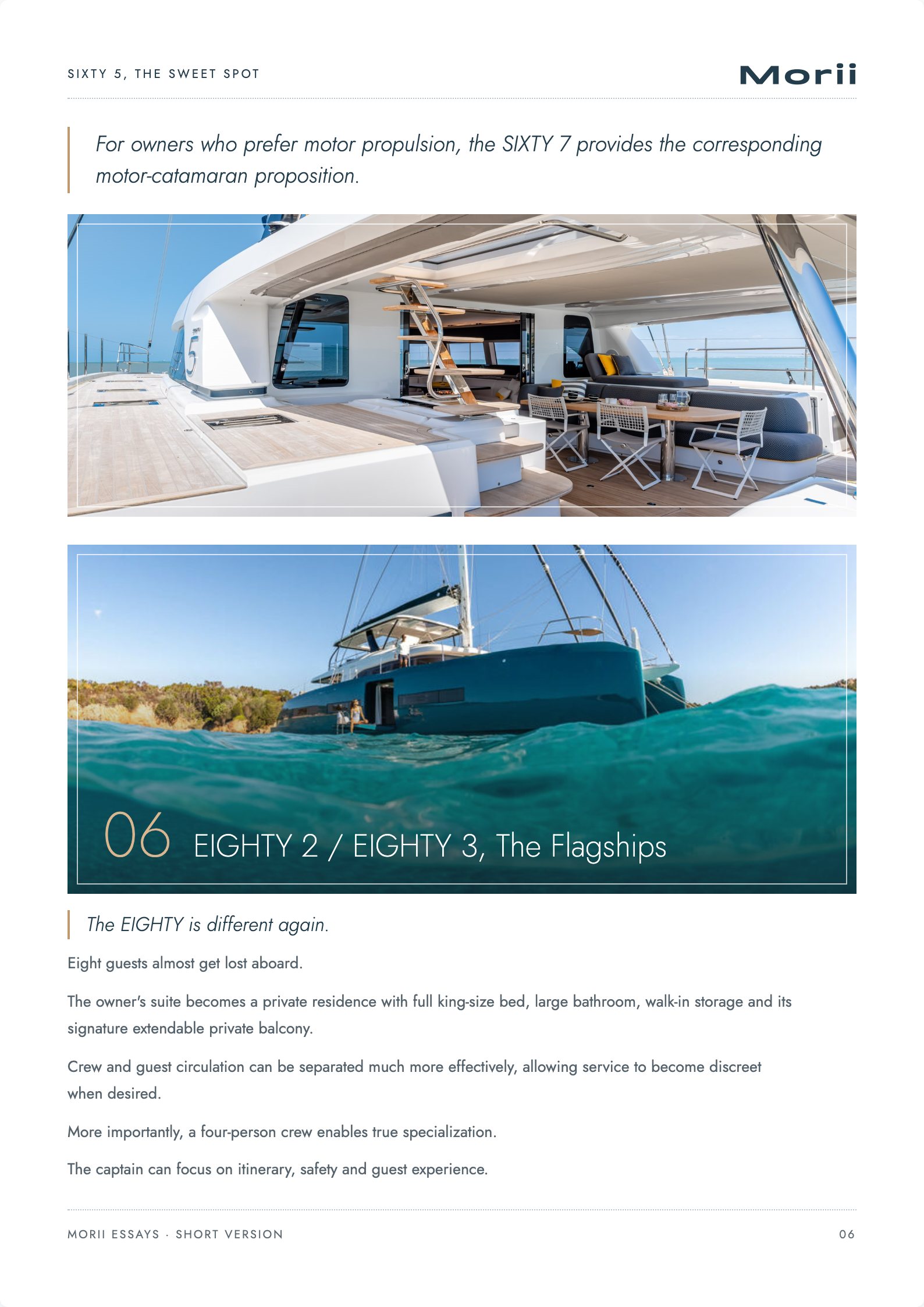 Choosing the Right Yacht Size, page 6