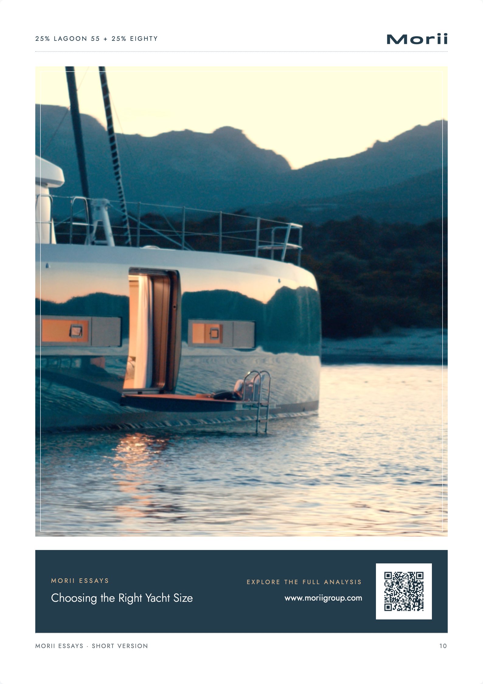 Choosing the Right Yacht Size, page 10