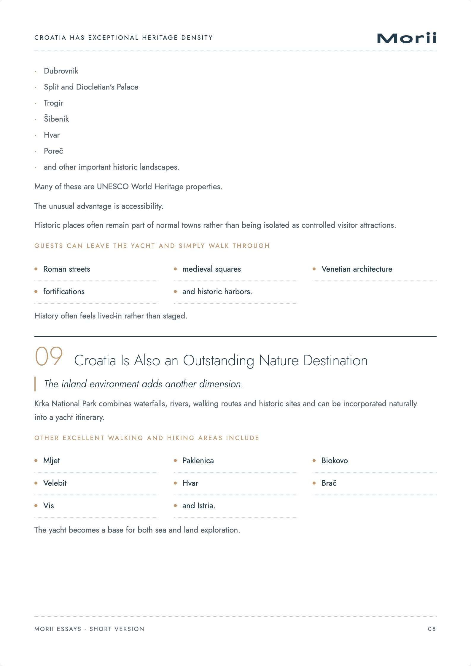 Choosing the Right Yachting Region, page 8