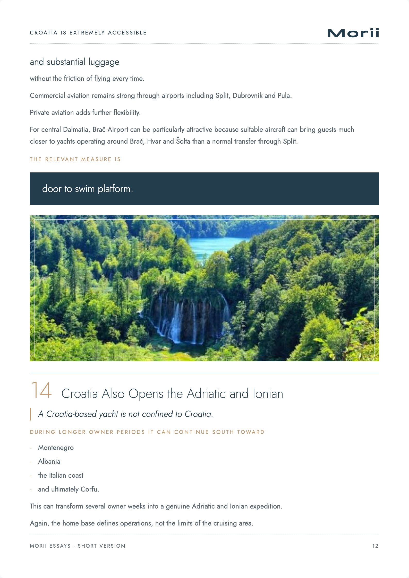 Choosing the Right Yachting Region, page 12